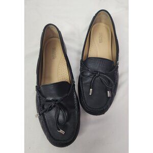 Michael Kors Women's Sz. 8 Black Leather Sutton Moccasins